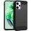 Cool Capa de carbono preta para Xiaomi Redmi Note 12 5G/Poco X5 5G