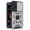 Cool Hard Ring Capa Prateada para Xiaomi Redmi Note 12 5G/Poco X5 5G