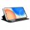 Cool Funda Flip Cover Liso Negro para Huawei Honor X8