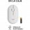 Mouse wireless Logitech Pebble Mouse 2 M350s Bianco 4000 DPI