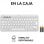 Logitech Pebble Keys 2 K380s Teclado Bluetooth Multi-Dispositivo Branco