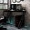 Bureau de jeu Vidaxl avec pieds en forme de Zz noir 110x60x75cm