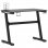 Vidaxl Escritorio Gaming Led Con Patas En Forma Z Negro 90x60x75 Cm