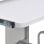 Vidaxl Escritorio Ordenador Madera Contrachapada Blanco 110x52x88,5 Cm