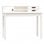 Vidaxl bureau en bois de pin blanc massif 110x50x93 Cm