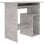 Mesa de madeira compensada cinza concreto Vidaxl 80x45x74 cm