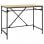 Vidaxl Escritorio Hierro Madera Contrachapada Roble Sonoma 100x50x75cm