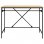 Vidaxl Escritorio Hierro Madera Contrachapada Roble Sonoma 100x50x75cm
