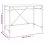 Vidaxl Escritorio Hierro Madera Contrachapada Roble Sonoma 100x50x75cm