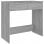 Mesa de madeira compensada Vidaxl Sonoma cinza 80x40x75 cm