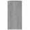 Mesa de madeira compensada Vidaxl Sonoma cinza 80x40x75 cm