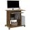 Vidaxl bureau contreplaqué chêne fumé 80x50x75 Cm