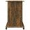 Vidaxl bureau contreplaqué chêne fumé 80x50x75 Cm