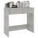 Mesa de madeira compensada cinza concreto Vidaxl 80x40x75 cm