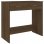 Vidaxl bureau en contreplaqué chêne marron 80x40x75 Cm
