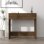 Vidaxl bureau en contreplaqué chêne marron 80x40x75 Cm