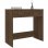 Vidaxl bureau en contreplaqué chêne marron 80x40x75 Cm