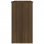 Vidaxl bureau en contreplaqué chêne marron 80x40x75 Cm