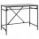 Vidaxl bureau en fer contreplaqué Sonoma gris 100x50x75 Cm
