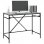 Vidaxl bureau en fer contreplaqué Sonoma gris 100x50x75 Cm