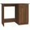Vidaxl bureau en contreplaqué chêne marron 100x50x76 Cm