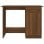 Vidaxl bureau en contreplaqué chêne marron 100x50x76 Cm