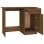 Vidaxl bureau en contreplaqué chêne marron 100x50x76 Cm