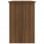 Vidaxl bureau en contreplaqué chêne marron 100x50x76 Cm