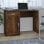 Bureau Vidaxl avec tiroir et armoire en contreplaqué 100x40x73 Cm