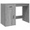 Vidaxl bureau contreplaqué Sonoma gris 100x49x75 Cm