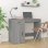 Vidaxl bureau contreplaqué Sonoma gris 100x49x75 Cm