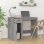 Vidaxl bureau contreplaqué Sonoma gris 100x49x75 Cm