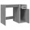 Vidaxl bureau contreplaqué Sonoma gris 100x49x75 Cm