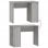 Vidaxl bureau contreplaqué Sonoma gris 100x55x75 Cm