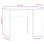 Vidaxl bureau contreplaqué Sonoma gris 100x55x75 Cm