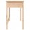Vidaxl bureau avec tiroirs bois de pin massif 100x50x78 Cm