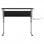 Mesa de desenho Vidaxl Madeira e Aço Preto e Cinza 110x53x(58-87) Cm