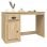 Vidaxl bureau avec tiroir contreplaqué de chêne 115x50x75 Cm
