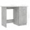 Vidaxl Bureau Contreplaqué Gris Béton 100x50x76 Cm