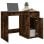 Vidaxl Bureau Contreplaqué Chêne Fumé 100x49x75 Cm