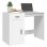 Vidaxl Escritorio De Madera Contrachapada Blanco 100x49x75 Cm