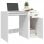 Vidaxl Escritorio De Madera Contrachapada Blanco 100x49x75 Cm