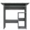 Mesa de madeira compensada Vidaxl Sonoma cinza 80x45x74 cm
