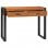 Secretária Vidaxl com 2 gavetas Madeira teca reciclada 100x40x75 cm