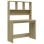Mesa Vidaxl Com Prateleiras Contraplacado Carvalho Sonoma 102x45x148cm