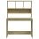 Mesa Vidaxl Com Prateleiras Contraplacado Carvalho Sonoma 102x45x148cm