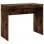 Mesa de contraplacado Vidaxl Carvalho fumado 90x40x72 cm