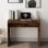 Mesa de contraplacado Vidaxl Carvalho fumado 90x40x72 cm