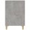 Vidaxl Escritorio De Madera Contrachapada Gris Hormigón 140x50x75 Cm