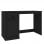 Mesa Vidaxl com gaveta contraplacado preto 115x50x75 cm